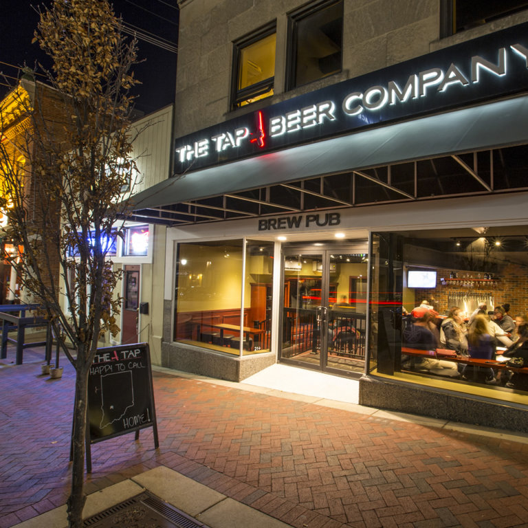 Bloomington Brewery & Craft Beer Bar The Tap in Downtown B'town